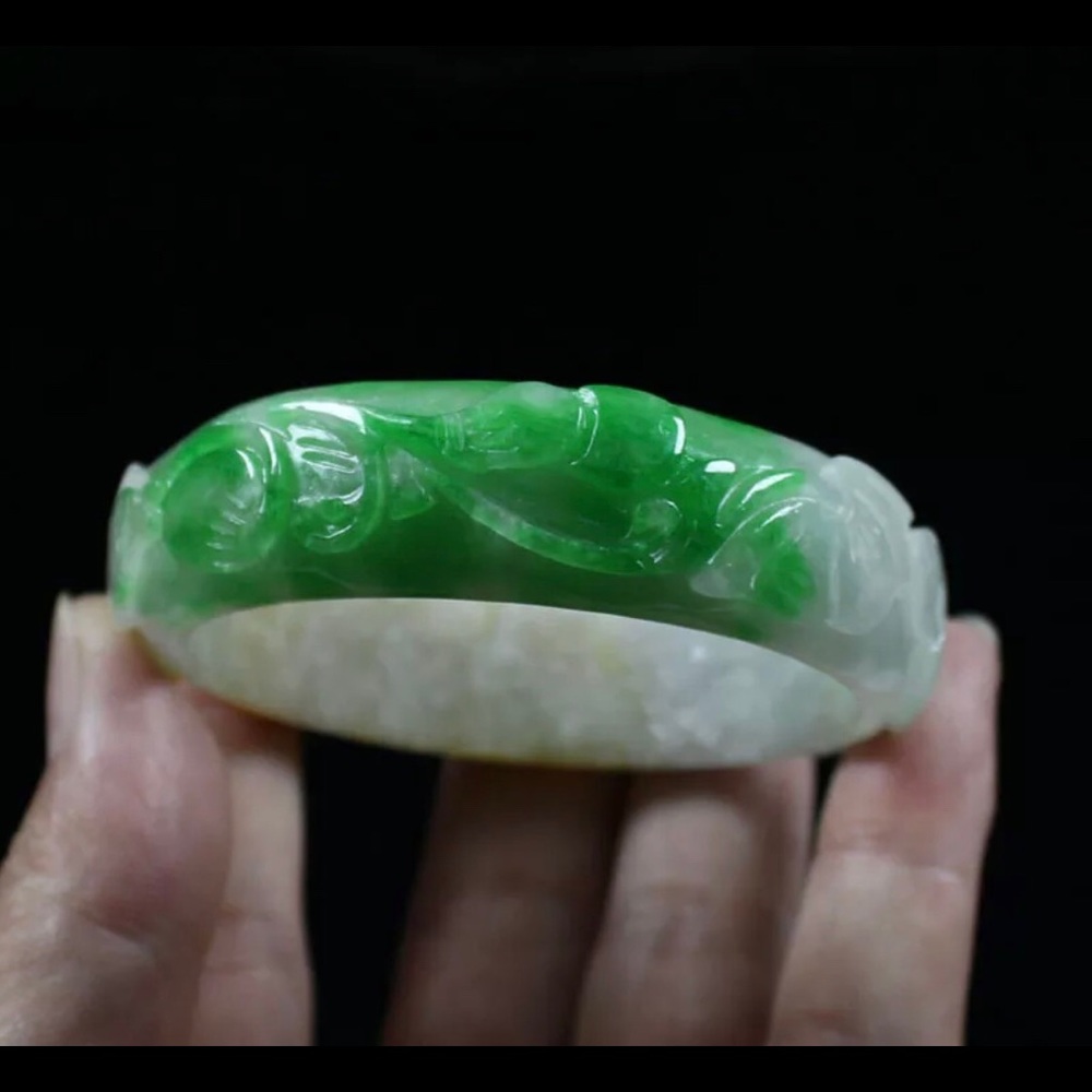 58mm Chinese fashion natural Hand-carved Multi- - Picture 8 of 12